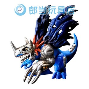 bandai万代 数码宝贝20周年扭蛋 第2弹 金属暴龙兽 机械暴龙兽 蓝