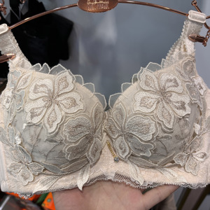 夏娃之秀2022新品5093海藻杯a杯厚b杯薄侧收聚拢调整型性感文胸罩