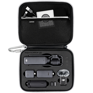 MAXCAM适用于DJI大疆OP灵眸Osmo Pocket 3口袋相机收纳包保护盒便携手提拓展配件旅行中包硬壳防摔抗压防溅水
