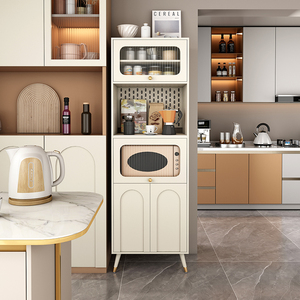 厨房烤箱微波炉一体柜