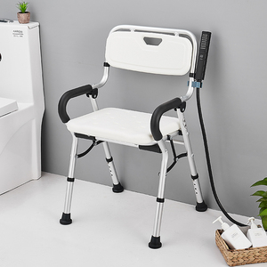 老人洗澡专用椅卫生间安全座椅洗澡凳老年人防滑浴室折叠凳沐浴椅