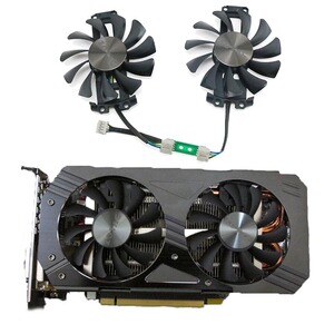 全新zotac索泰gtx950 gtx960 gtx1060 ddr5显卡散热风扇ga81s2u