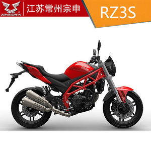 宗申赛科龙RZ3S复古街车双缸400摩托车全价16888元【不可以上牌】