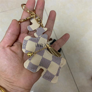 lv&gedete 小狗狗法斗挂件汽车钥匙扣可爱情侣礼物背包挂饰钥匙链