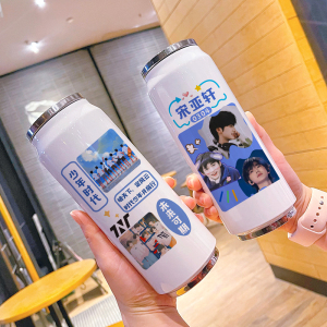 tnt时代少年团周边创意水杯马嘉祺宋亚轩刘耀文明星应援物送礼物