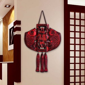 进户门装饰挂件门上
