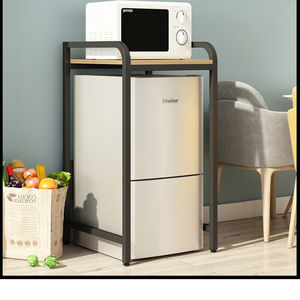 冰箱架子置物架顶部上方小型迷你落地微波炉架收纳家用厨房储物柜