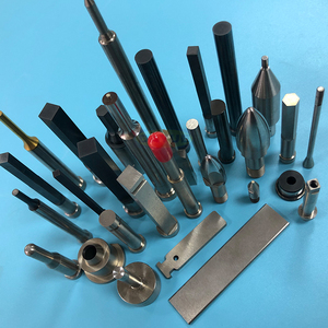 pvd镀钛涂层钨钢冲针加工 耐磨进口合金冲头四方椭圆六角非标定制