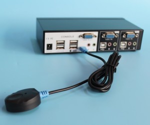 全新迈拓MT-0201VK工业级 KVM切换器 2口USB自动带音频4口8口16口