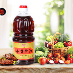 好客山东 崔字牌香油1l小磨香油纯芝麻油商用调味品调料凉拌火锅