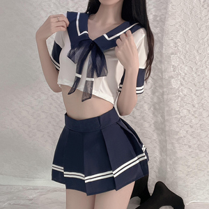 性感清纯学生jk百褶裙超短裙制服夜店女仆水手服角色扮演制服套装