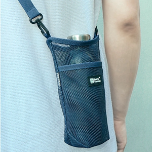 保温杯套斜挎便携手拎水壶包矿泉水保护套旅行登山手提水瓶收纳袋