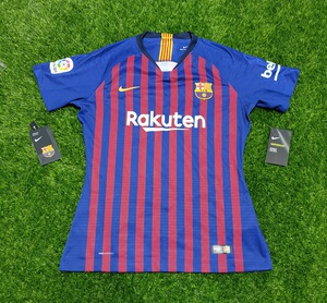 nike 巴萨 巴塞罗那 1819球员版vaporknit女款球衣足球服 923675