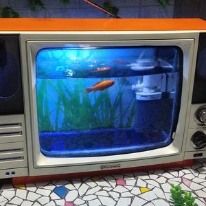 电视机鱼缸