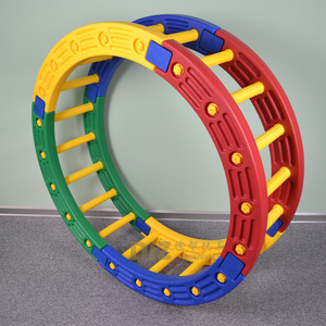 感统训练器材四分之一圆大滚筒幼儿园玩具早教亲子园平衡训练教具