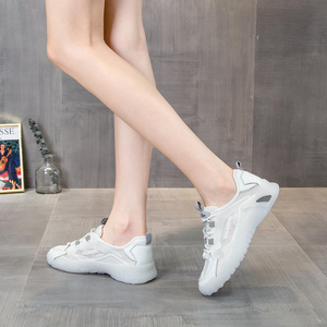 厚底运动鞋女牛筋底