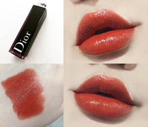dior/迪奥口红740 唇膏脏橘色土橘色南瓜色枫叶红烂番茄色砖红色