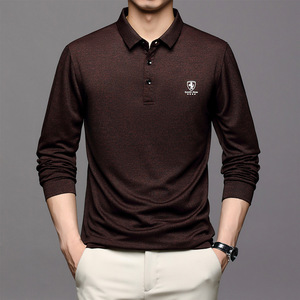 西河龙官网圣保罗雷迪波尔男装官方旗舰古劳2021中老年t恤打底衫