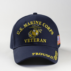 外贸原单美国海军陆战队纯棉棒球帽子