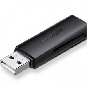 绿联读卡器sd卡tf多功能二合一usb30高速20转换器电脑车载行车