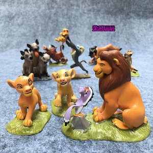 迪士尼 狮子王辛巴 丁满 彭彭 手办玩具公仔模型玩偶儿童礼物包邮