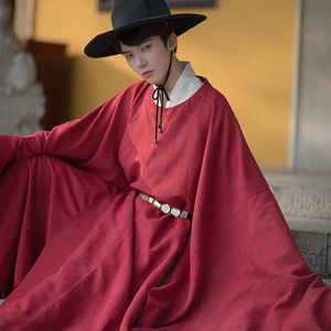 明制圆领袍男汉服