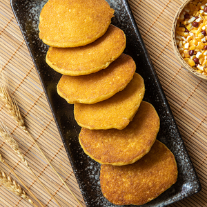 东北玉米面饼子特产玉米饼子锅贴杂粮饼早餐饼粗粮无糖食品包邮