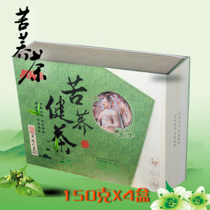 灵丘苦荞茶礼盒装150g*4盒内独立包装山西特产大同苦荞健茶可开票