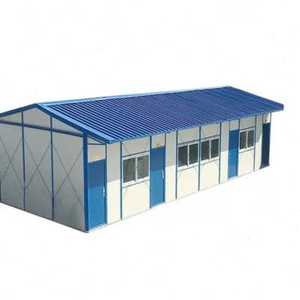 活动板房简易工地彩钢移铁皮简易钢结构阳光房隔热防晒保温可拆io