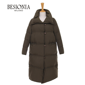 毕索妮besionia白鸭绒中长款韩版羽绒服女式的女装外套