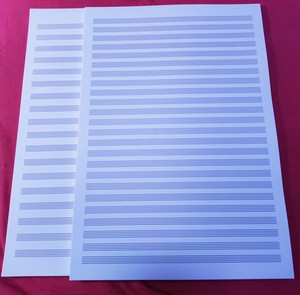 a3加厚五线谱作曲总谱纸 120克5种款式包邮