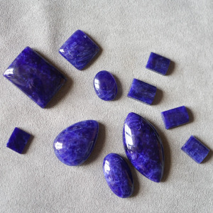 padma小众宝石天然方钠石苏打石裸石 古老的守护石 海之圣石