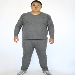 2020秋冬加肥加大码男胖子纯棉内衣套装秋衣裤胖人肥佬秋衣秋裤