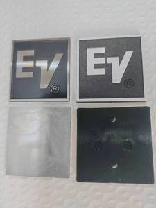 EV专业舞台音响线阵音箱商标 音箱塑料标牌铝铭牌logo定制