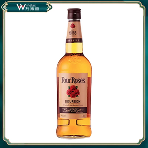 四玫瑰波本威士忌Four Rose Whisky 美国进口洋酒40度700ml
