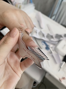 amo美甲纸托延长加厚粘性高日本jnec一级考试练习用300片装