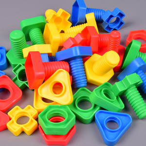 儿童大号拧螺丝大颗粒积木拼装拆卸螺母形状配对男孩益智塑料玩具