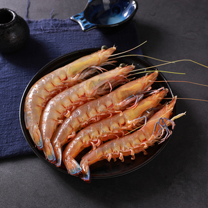 东山岛海捕野生鲜活活冻蓝尾虾海鲜水产净重250g3-5只大虾超大特