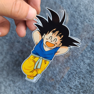 新品七龙珠悟空卡通可爱动漫车贴防水划痕遮挡车身装饰汽车贴纸