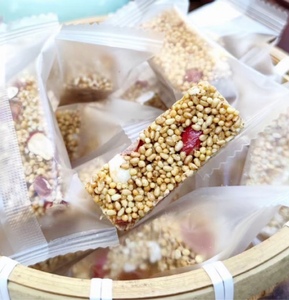 粟米糖手工炒制真黄小米糖糯米芝麻花生东阳特产独立包装手工制作