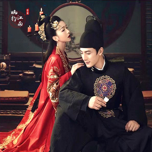 中式婚礼男女服装