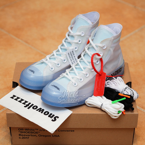 匡威ow板鞋converse offwhite联名男女高帮the ten 162204c-102