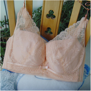 95c胖mm全罩杯文胸背心式90f95e85f100e薄款侧收上托收副乳微聚拢