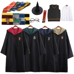 哈利波特魔法袍二次元cos衣服万圣节袍子学院服周边动漫披风斗篷
