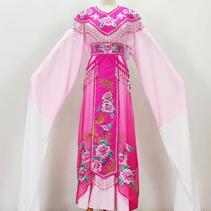 戏剧戏曲服装越剧花旦戏服黄梅戏粤剧凤尾勾金绣花富贵大户小姐装