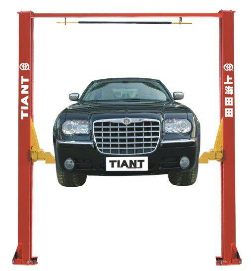 上海田田(序达)双柱3.8吨双液压缸 双保险自锁举升机序达举升机