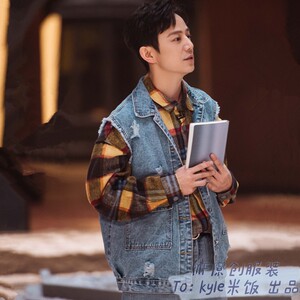 的生活5张子枫何炅黄磊彭昱畅张艺兴同款夹克牛仔衣服外套0人付款103