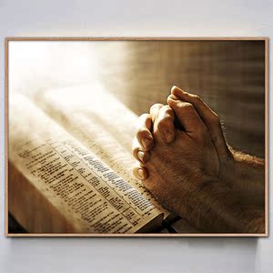 0034人付款淘宝基督教挂画客厅文艺复兴装饰画油画圣母十字架画耶稣