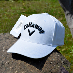 美国callaway卡拉威儿童高尔夫球帽全棉青少年长帽檐运动帽子