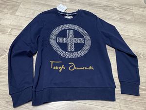 tough香港潮牌秋季卫衣男圆领长袖刺绣宽松新款男上衣35694 m特价